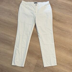 Lafayette 148 white Jeans size 16